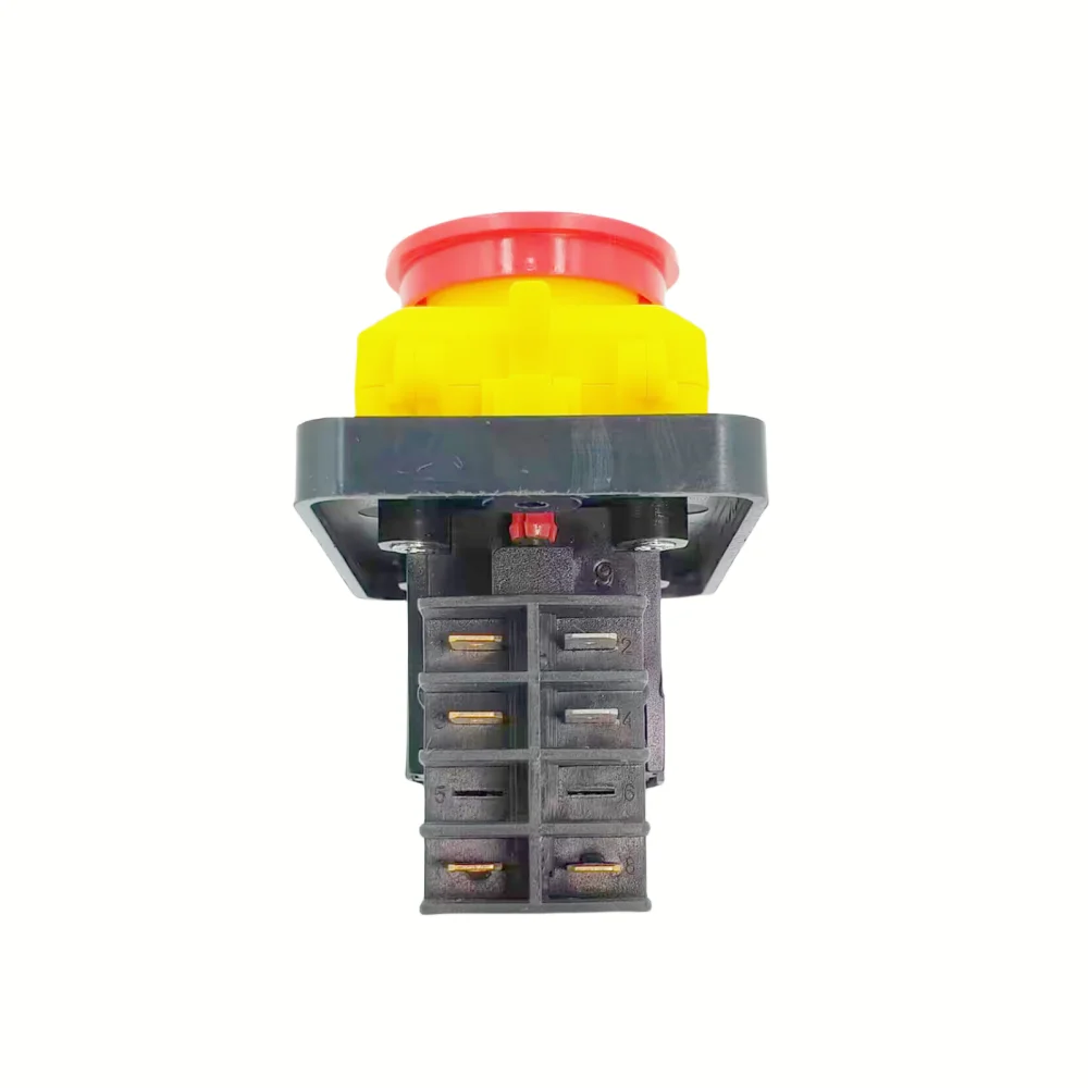 CK5-11 AC250V 6-Pin Start Stop No Volt Release Push Button Switch Common to woodshop and Metalwork Machines