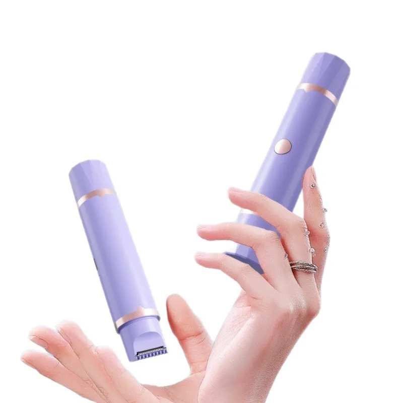 Efficient-Dual-Function For Head Electric Hair Remover USB Rechargeable, Portable Device For Full Body Underarm And Leg Hair Rem