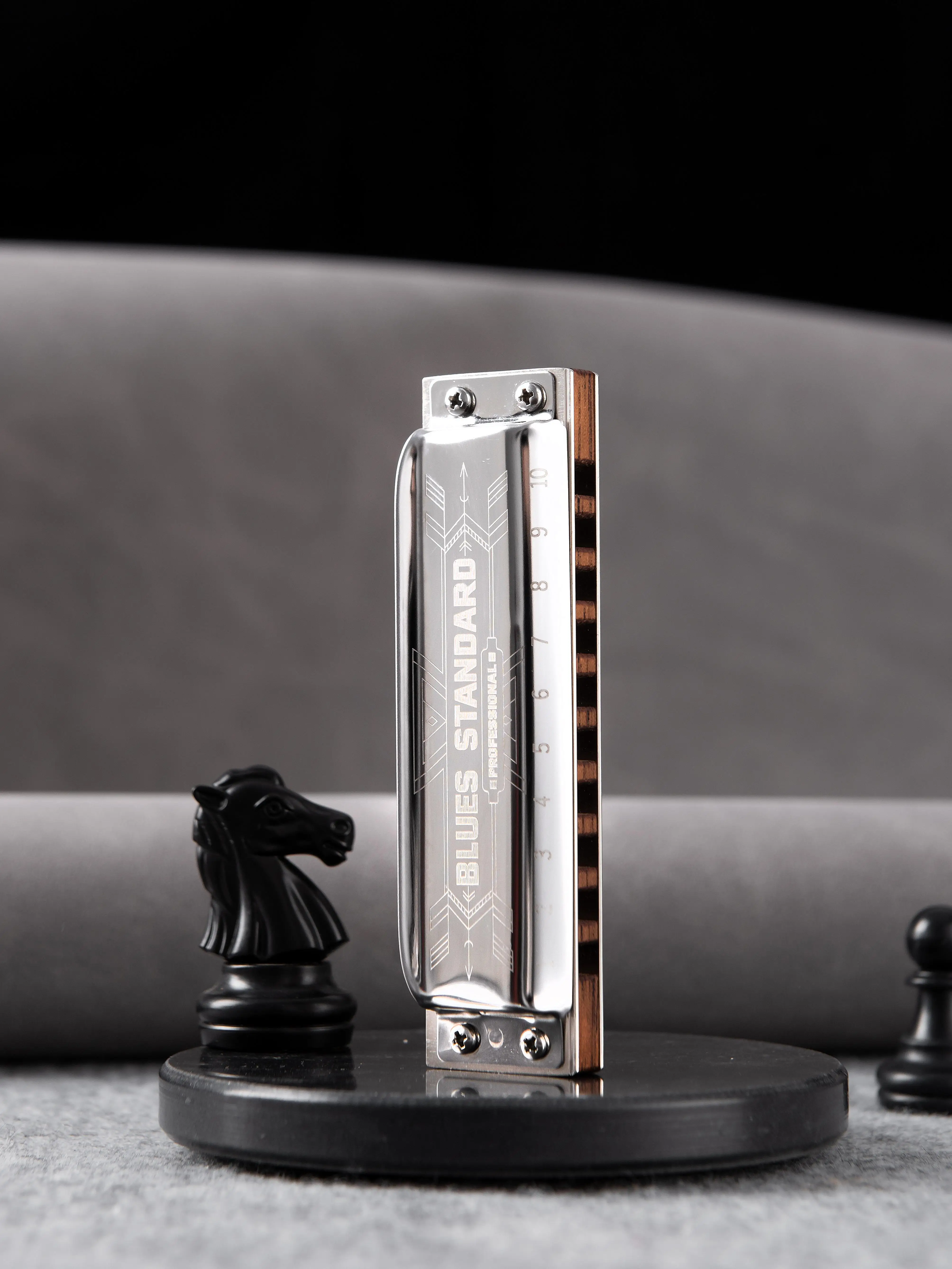 easttop-pro10-pro30-pro40-wood‑comb-10hole-diatonic-blues-harmonica-thick-brass-reedplate-mouth-organ-with-carry-case