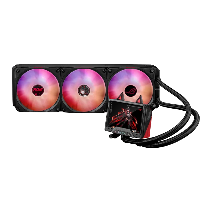 New ROG STRIX RO Princess 360 ARGB LCD LGA1851 Ready for AM4/5 285K 265K AIO CPU Cooler ARGB Liquid CPU Fan Gaming PC Cooling