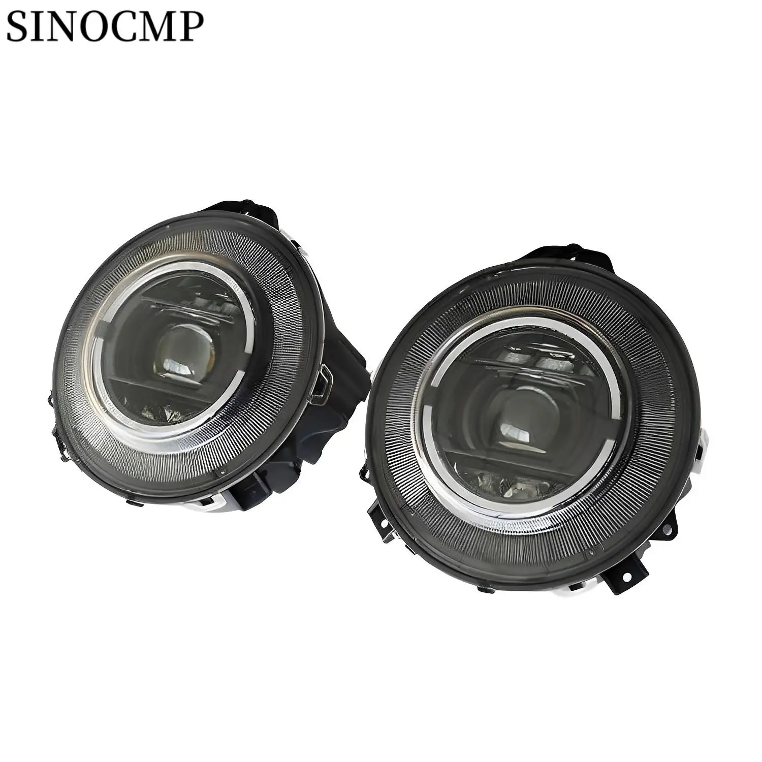 

2 шт. W463-W464 светодиодные фары для Mercedes Benz G-class W464 Style Dynamic LED G500 G63 G65 G550 2012-2018 автомобильные фары черные