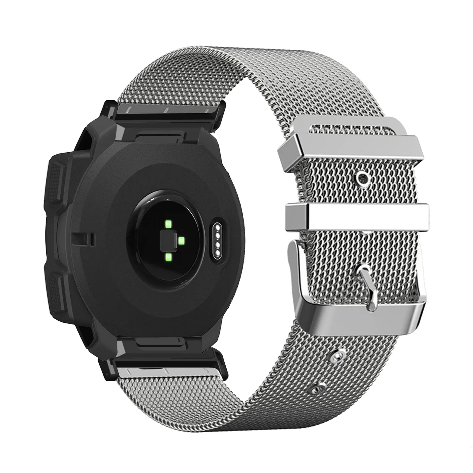 

Classic Bands for Garmin Instinct/Instinct 2/Instinct 2 Solar/Instinct 2 Surf/Instinct 2 Tactical Band, Metal Adjustable Strap