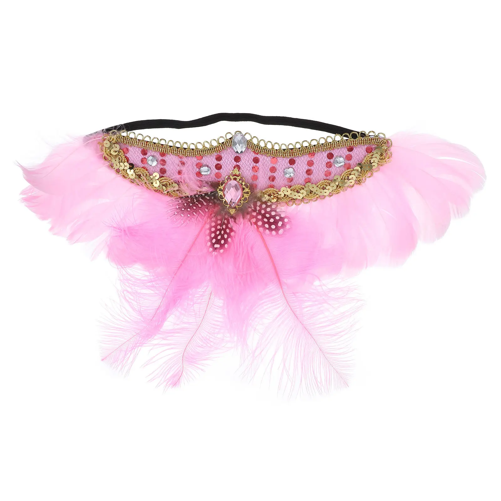 

Headdress Bright Color Sequin Fashion Party Prom Carnival Stage Hair Band Headband Wedding Hair Band