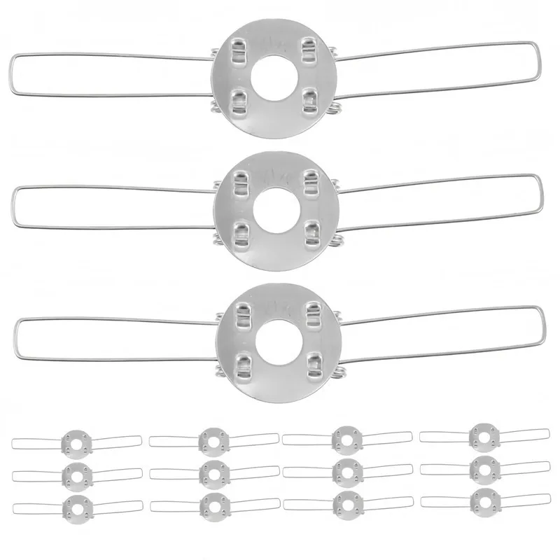 5 pcs 100mm Lampshade Holder Clips with Secure Clamping Force, ideal for Lampshade Installation and Home Lighting Fixing