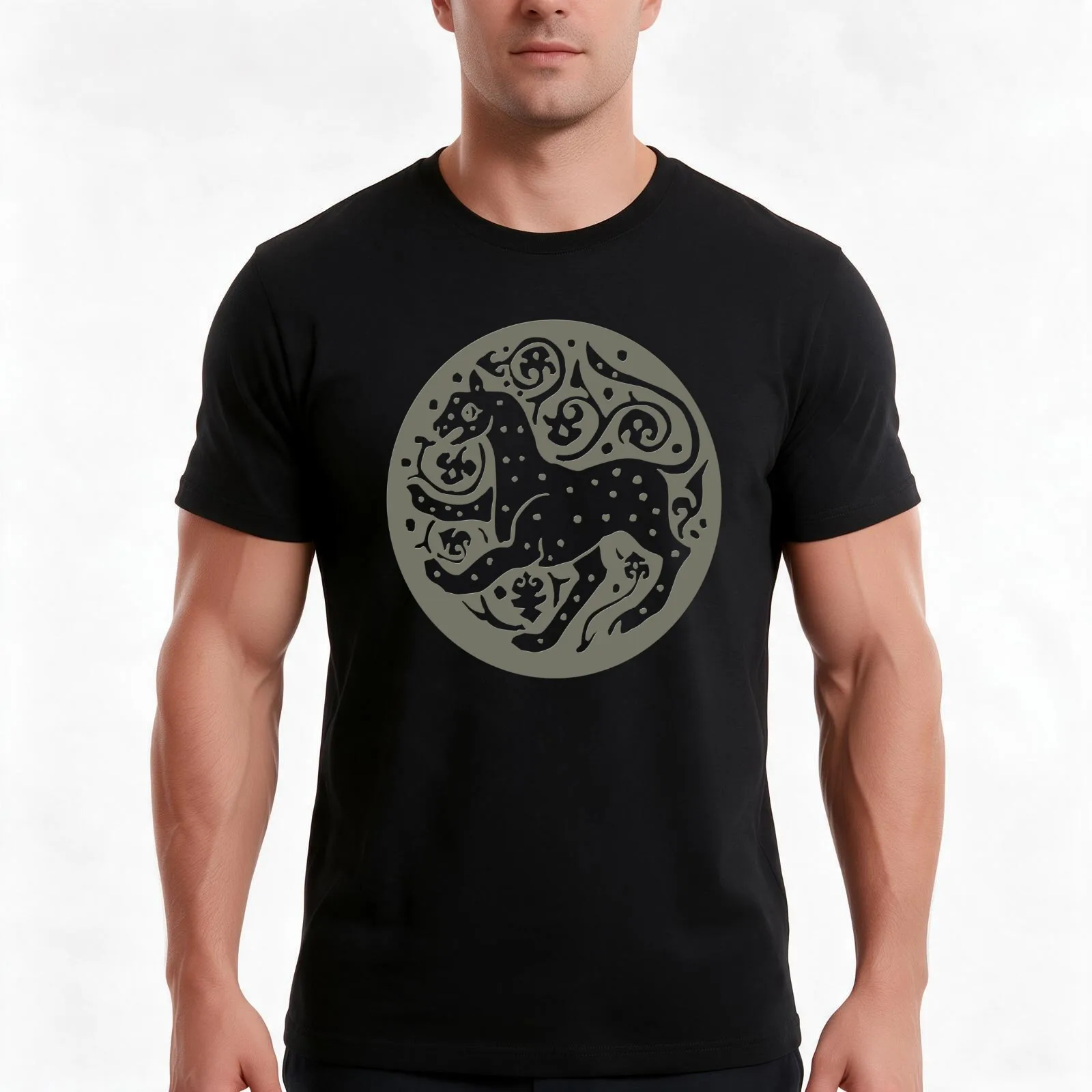 Cheetah - africa, cat, wildcat, jungle, leopard T-Shirt, Summer Casual Cotton Tee, Oversized Streetwear Tops, Unisex Men Women