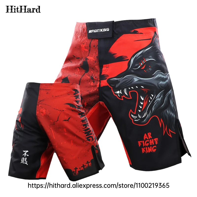 Pantalones cortos MMA, pantalones cortos de lucha BJJ Jiu-Jitsu, artes marciales, gimnasio, deportes, ropa de entrenamiento físico, hombres y mujeres, pantalones de boxeo Kickboxing