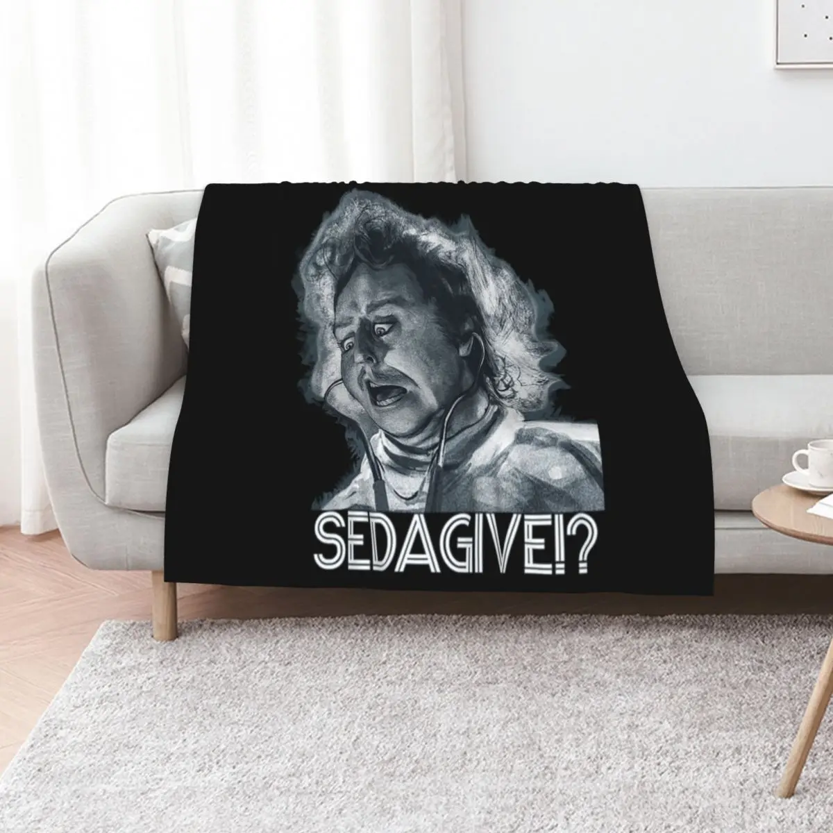 

Young Frankenstein T-ShirtSedagive! Throw Blanket wednesday Blankets For Sofas Soft Flannel Fabric Blankets