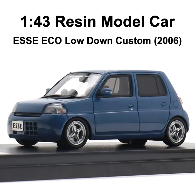 

1:43 литая под давлением модель автомобиля из смолы ESSE ECO Low Down Custom (2006) модель автомобиля орнамент украшения игрушки подарки для детей и взрослых коллекция