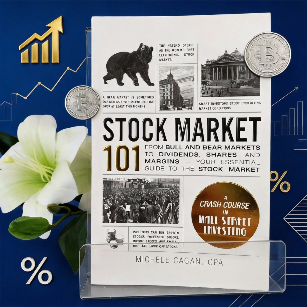 

Книга «Учебник по фондовой бирже» от Майкла Кэгана, бухгалтера-профессионала — руководство для начинающих инвесторов по инвестированию на Уолл-стрит и торговле акциями.
