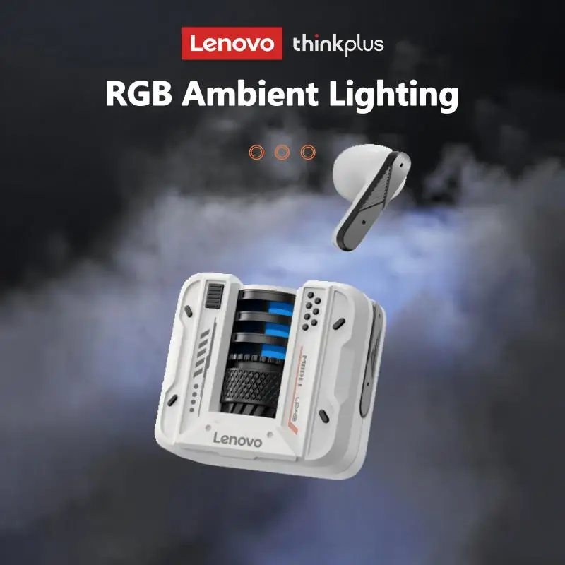 Original Lenovo LP49 TWS Wireless Bluetooth V5.4 Earphones Gaming Dual Mode Earbuds Noise Cancellation HD Call Sport Headphones