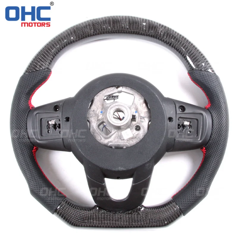 For BMW MINI F56 R60 R61 LED racing carbon fiber car steering wheel