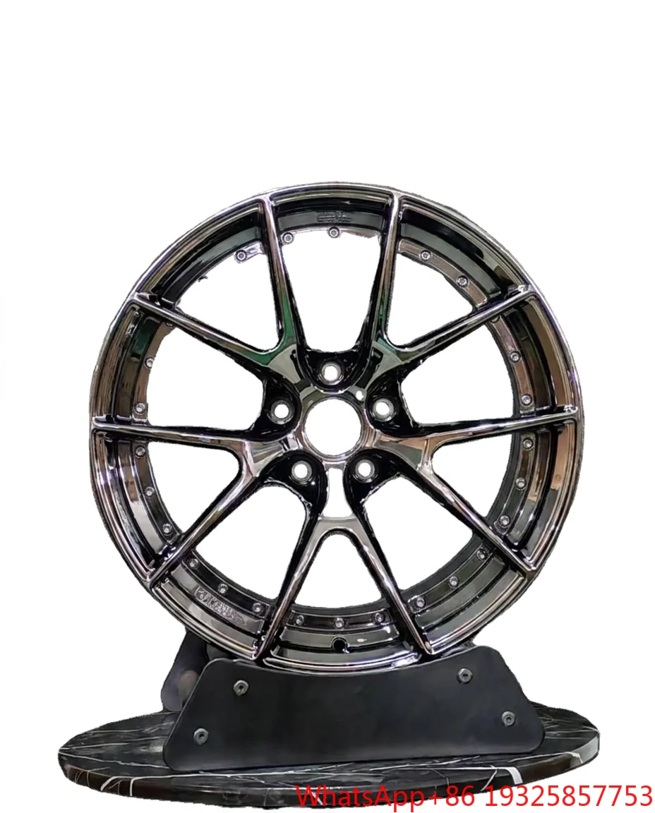 Black Electroplating Forged 17 18 19 20 21 Inch Deep Dish Lightweight Sporty Popular 5x114.3 5x120 for RS6 E46 F80