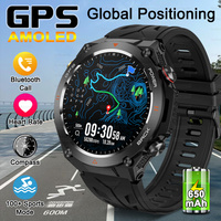 For HUAWEI Sports Smart Bracelet Men Watch 1.85 AMOLED Screen GPS Compass Altimeter Waterproof Bluetooth Call New Smart Watches