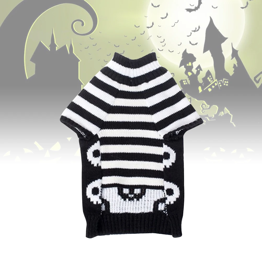 

Pet Sweater Clothes Halloween Warm Puppy Clothing Dogs Costumes Pet Haloween Sweater Stylish Puppy Clothing Fashion