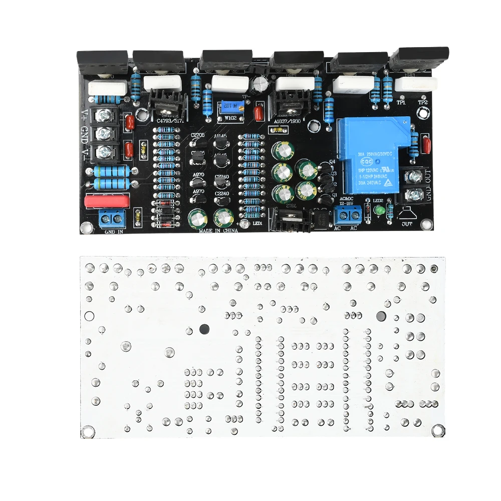 300W Mono Power Amplifier 1943+5200 Hifi High-Power Audio Amplifier Board With Speaker Protection DC 20V-90V image 6