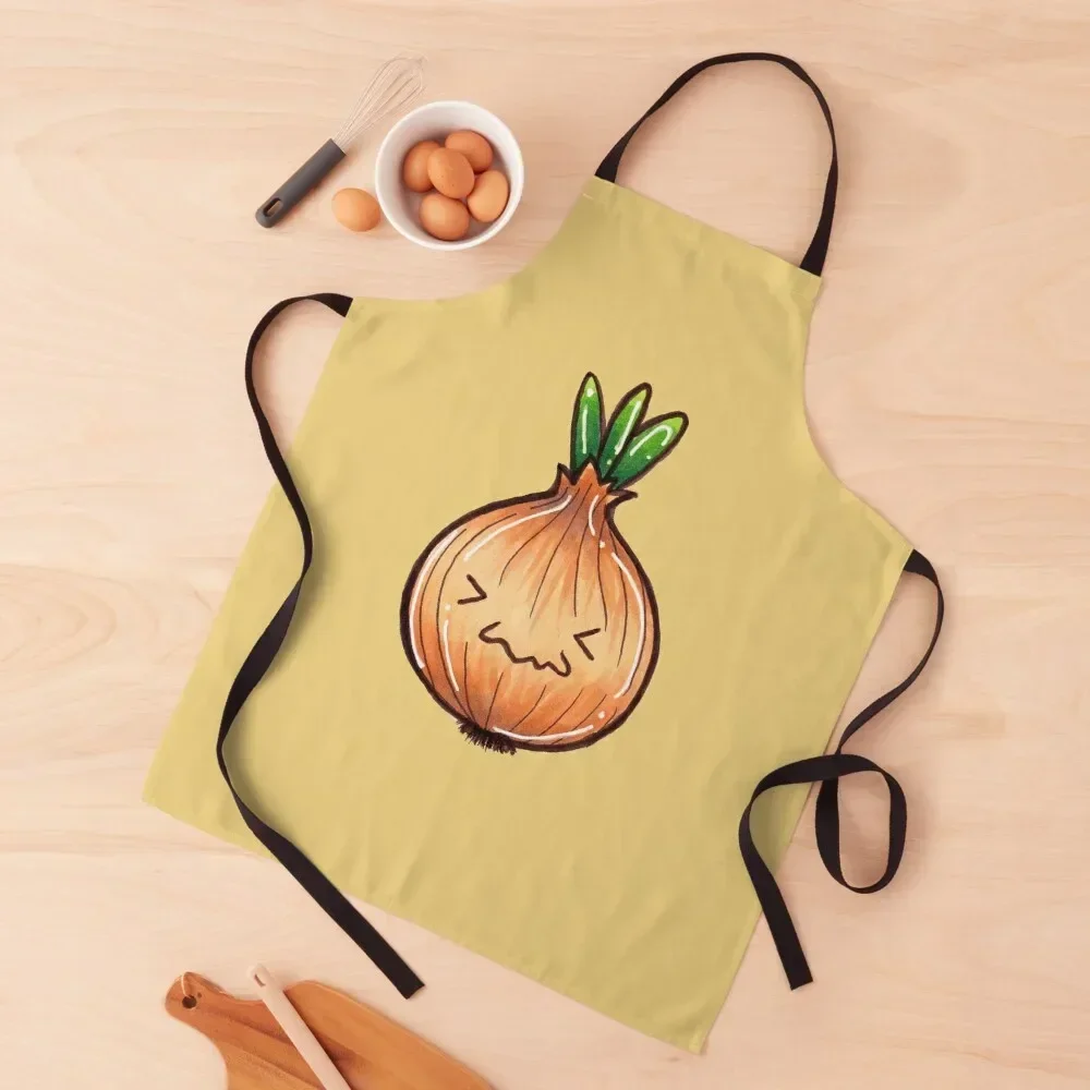 

Cute Onion Apron Household Items Useful Men kitchen Apron