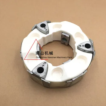 Doosan Daewoo 55 Connecting Rubber Assembly Connecting Rubber Aluminum Block Hydraulic Pump Coupling Connecting Block Excavator