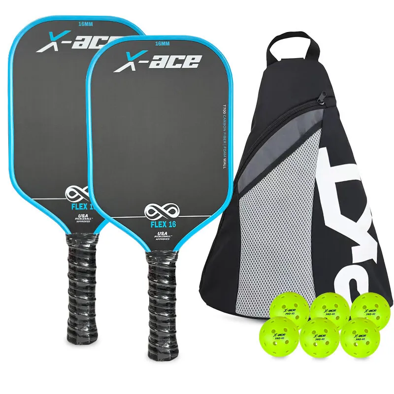 مجداف كرة المخلل X-ACE FLEX، مضرب من ألياف الكربون T700، مجداف كرة البيسبول المتكامل بالضغط الساخن #1