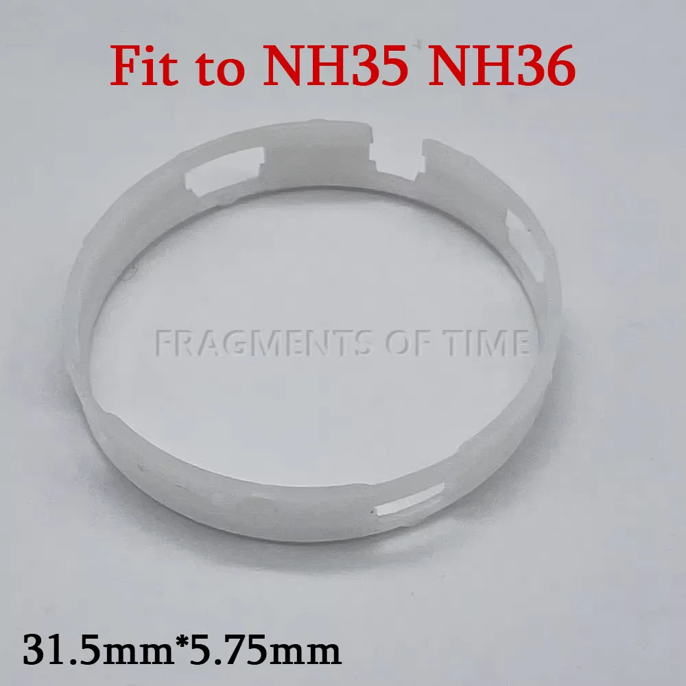 Resistant Plastic Fix Ring, Suitable For NH35 NH36 Movement, Reliable NH Series Inner Cover Holder For Watch Maintenance Work