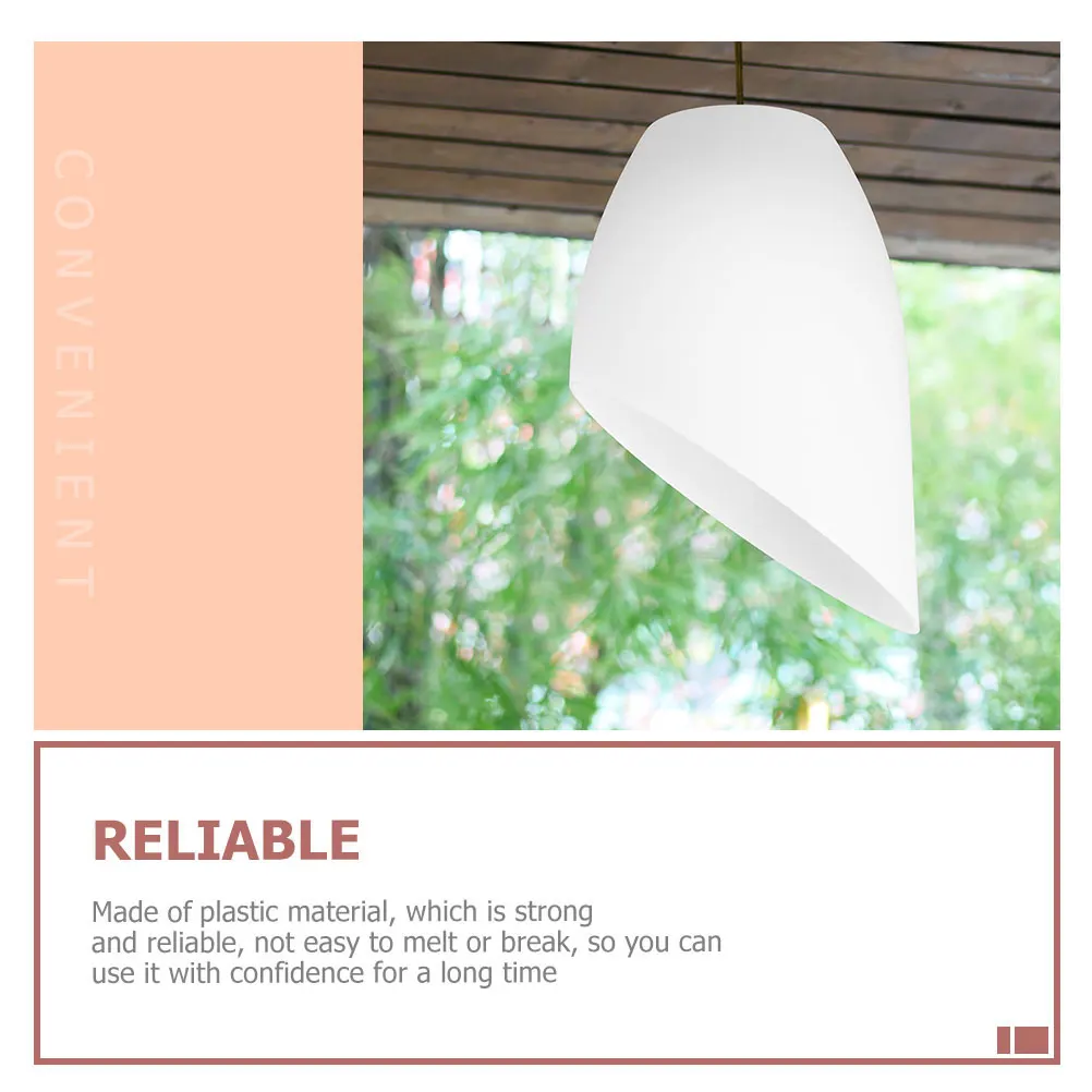 

Durable Small Plastic Horseshoe Lamp Shade Easy Install Replacement Lampshade for Floor Table Desk Lamp Cover Small Lampshade