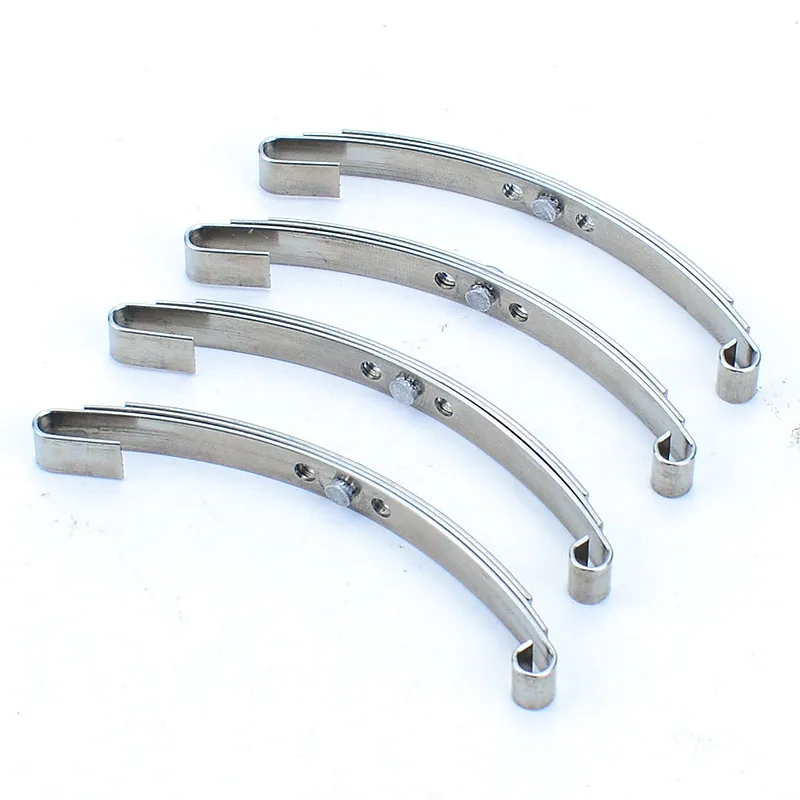 2pcs Trailer Steel Plate Spring Seesaw Suspension for 1/14 Tamiya RC Dump Truck Tipper Trailer SCANIA 770S VOLVO BENZ MAN Car