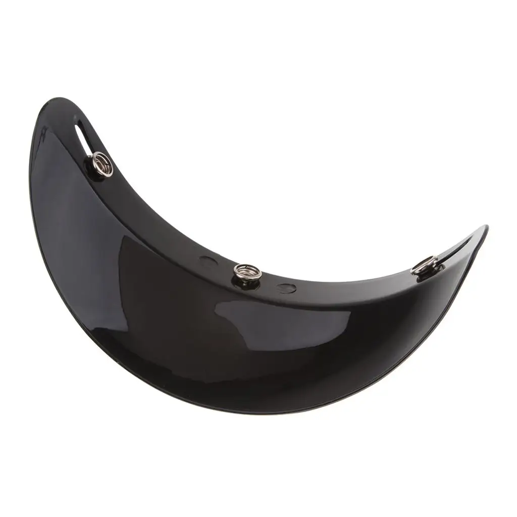 

Ретро-визор для мотоциклетного шлема, усиленный, устойчивый к царапинам, прозрачный защитный экран для универсальных мотоциклетных шлемов