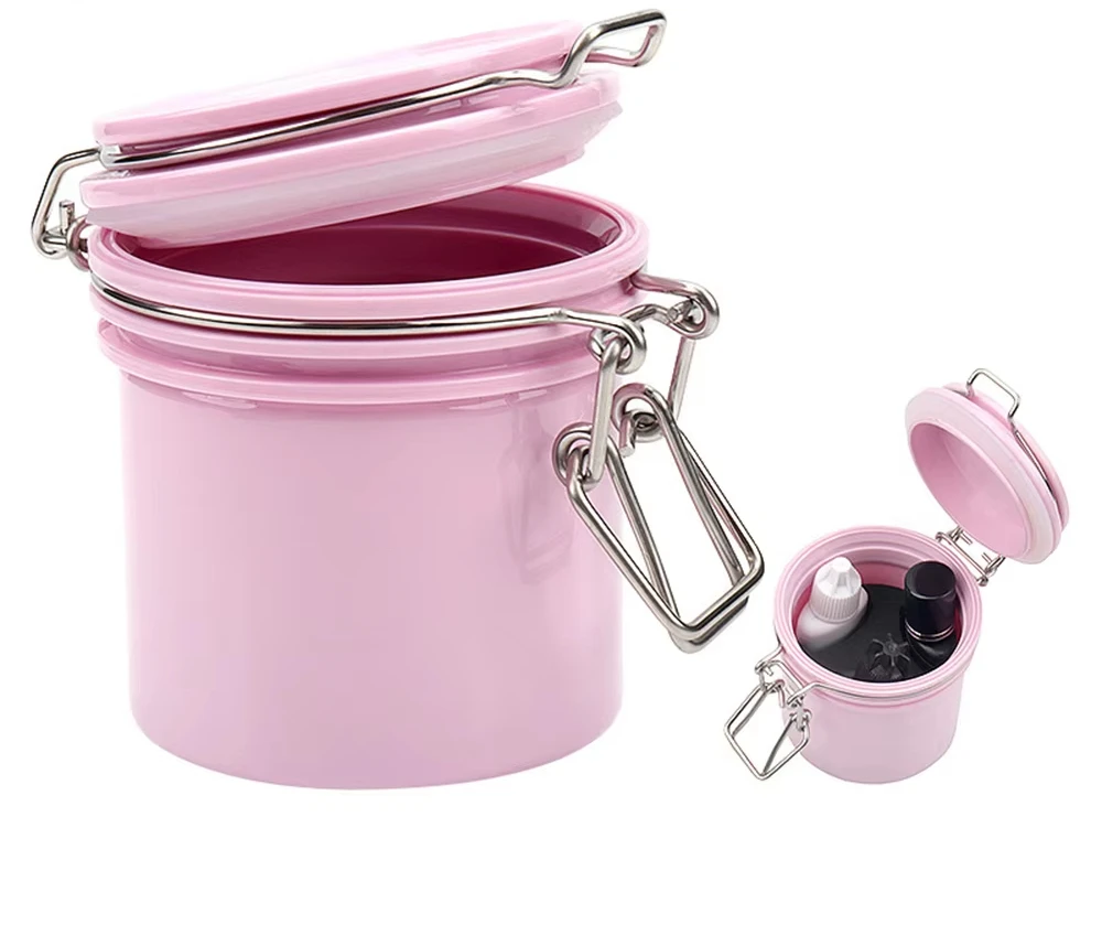 CNK 1 قطعة رمش الغراء خزان الحاويات لاش رفع الفردية لاصق حامل تخزين جرة الرموش تمديد ماكياج أداة