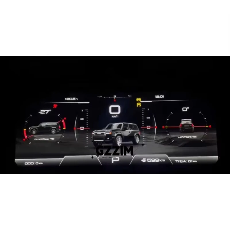 

Virtual Instrument Cluster Speedometer