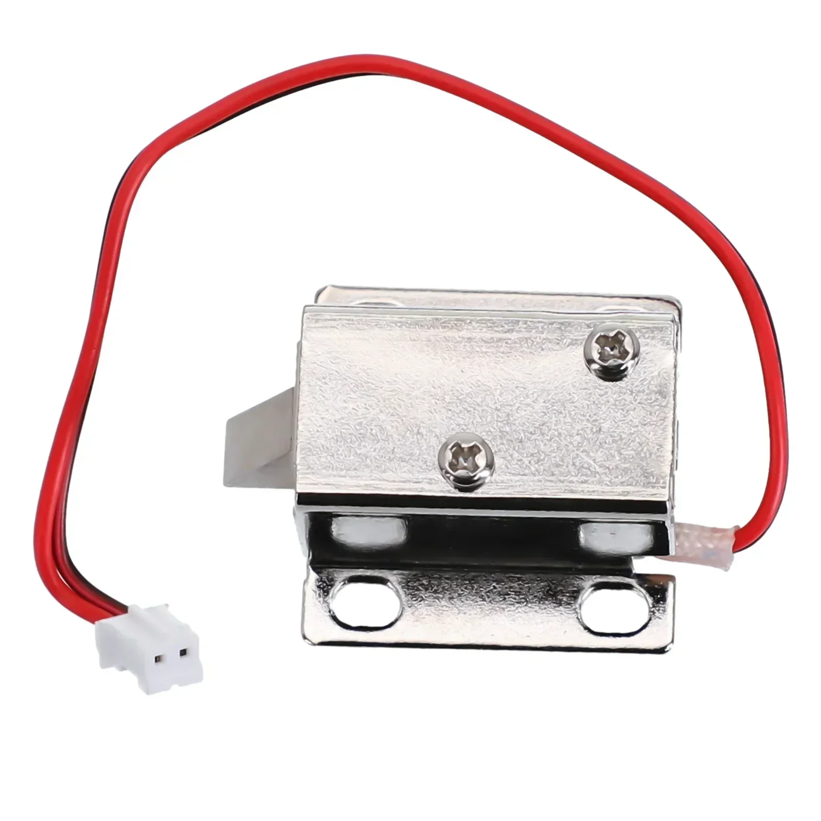 Electronic Latch Lock Catch Door 12V Electro-magnet Release Solenoid Slant Slug Electric Control Lock