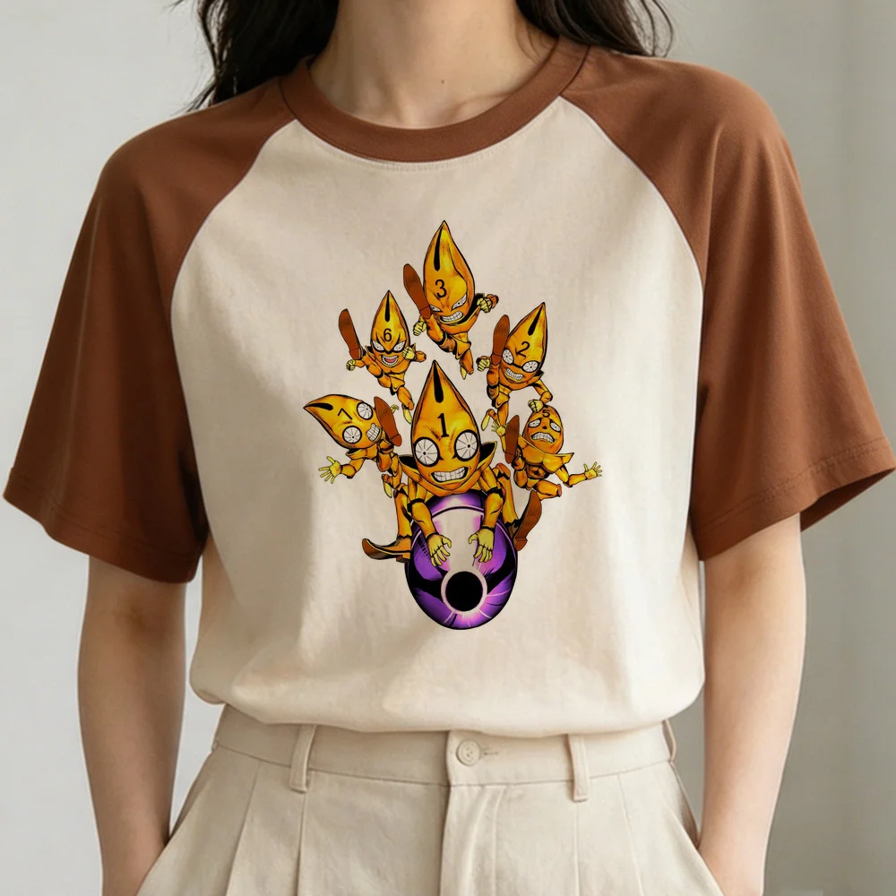 Jojo t-shirt girl manga grunge gyaru graphic summer t-shirt korean fashion baddie emo