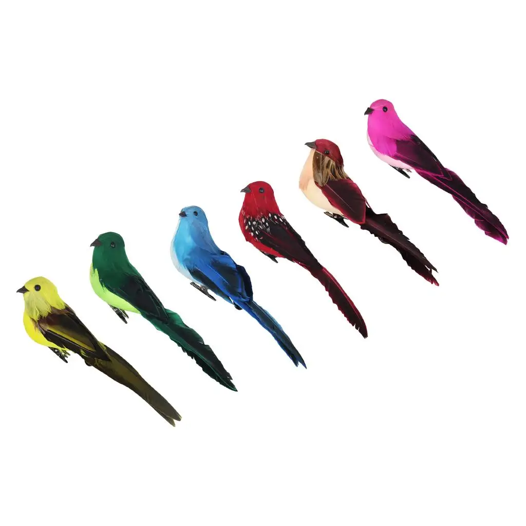 Realistic Birds Simulation Foam Decorative Bird for Garden Animals Decoration Home Decor and Outdoor Event Photography