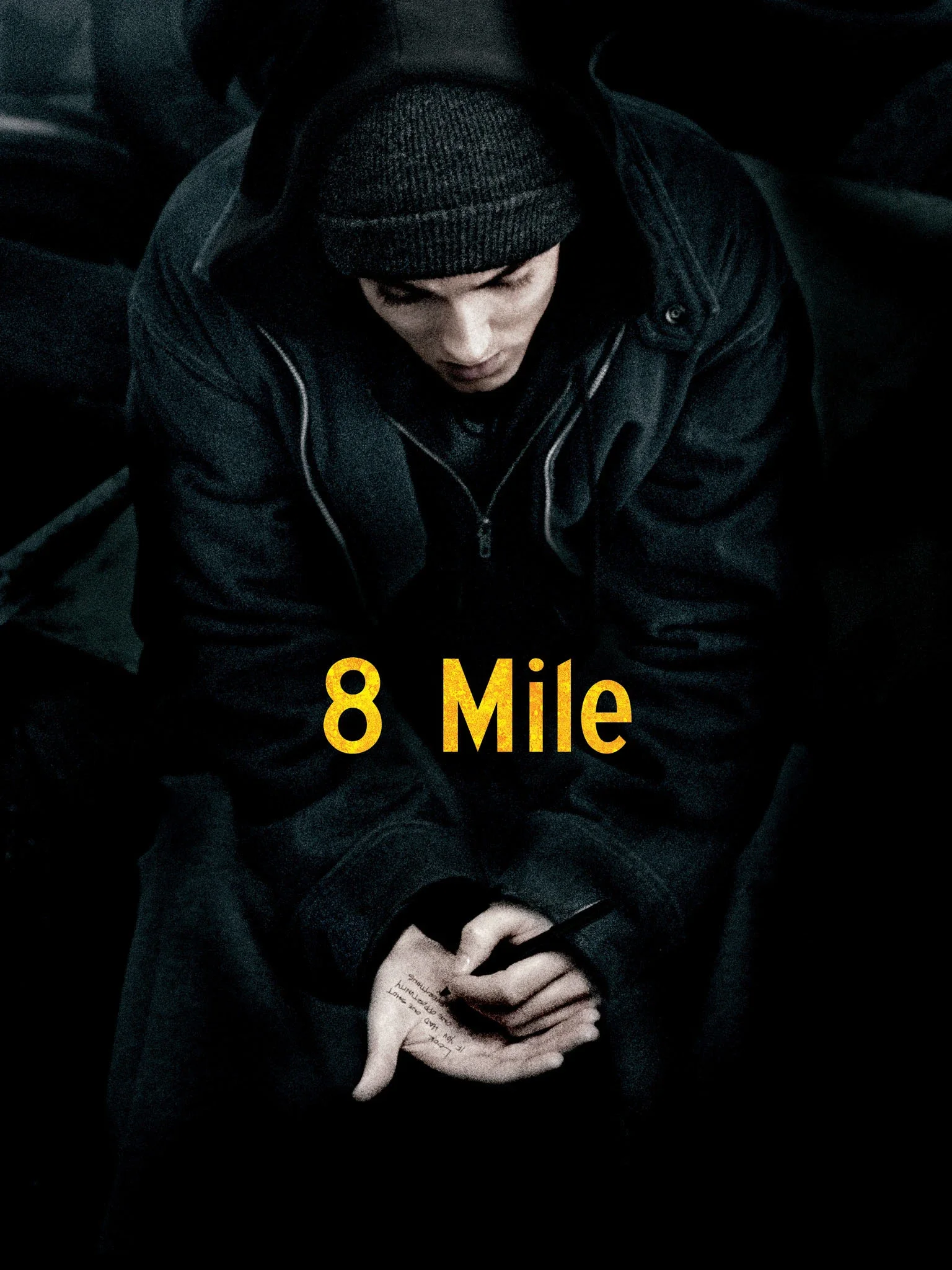 

Movie Print Art Canvas Poster for Living Room Decor, Home Wall Picture, 8 Mile