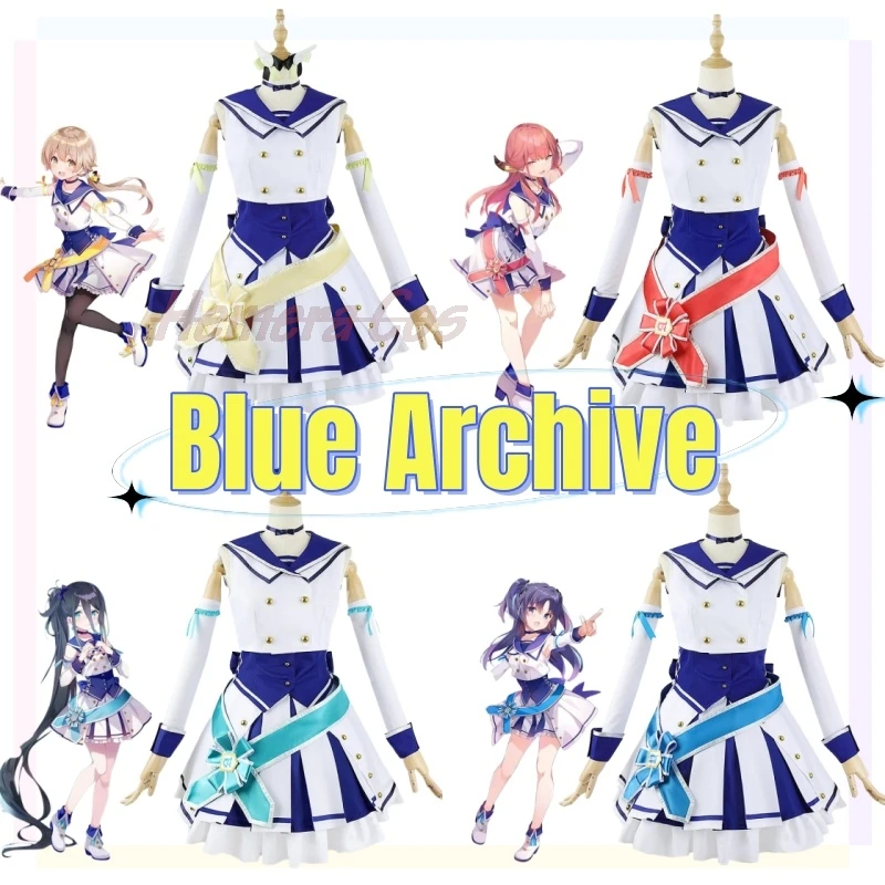 

Anime Game Blue Archive Cosplay Hayase Costume Uniform Hayase Yuka Rikuhachima Aru Ajitani Hifumi Tendou Arisu Cosplay Woman