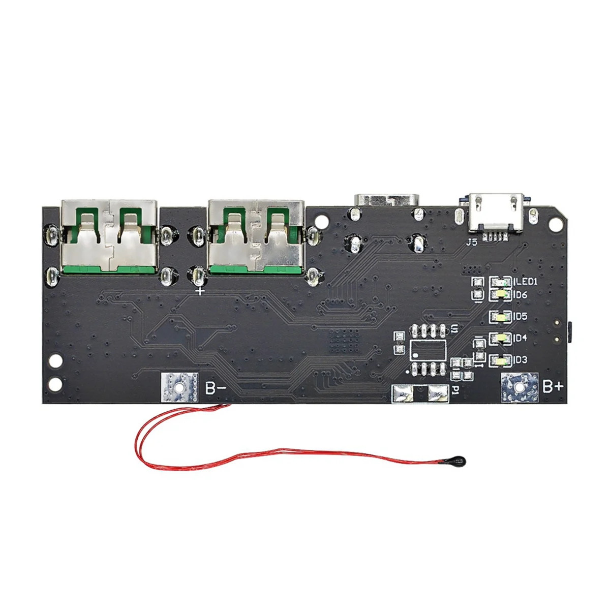 ABGI2PCS 22.5W Fast Charging Mobile Power Module 5 Port Bidirectional Charging Module Circuit Board DIY QC4.0 QC3.0