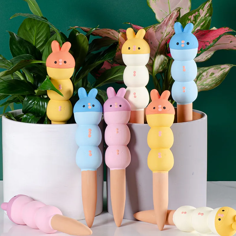 Self Watering Spikes Chicken Plant Watering Globes Irrigation Terracotta Watering Device Garden Waterer for Indoor Outdoor Plant