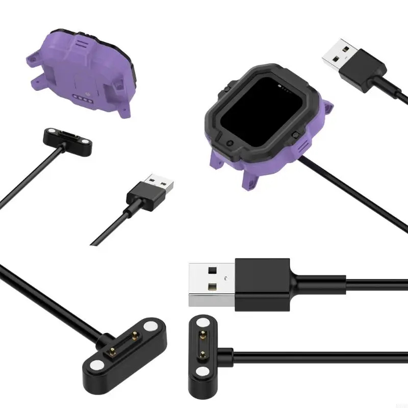 Safe USB Charging Cord for Kids Smartwatch with Overloads Protections 896C