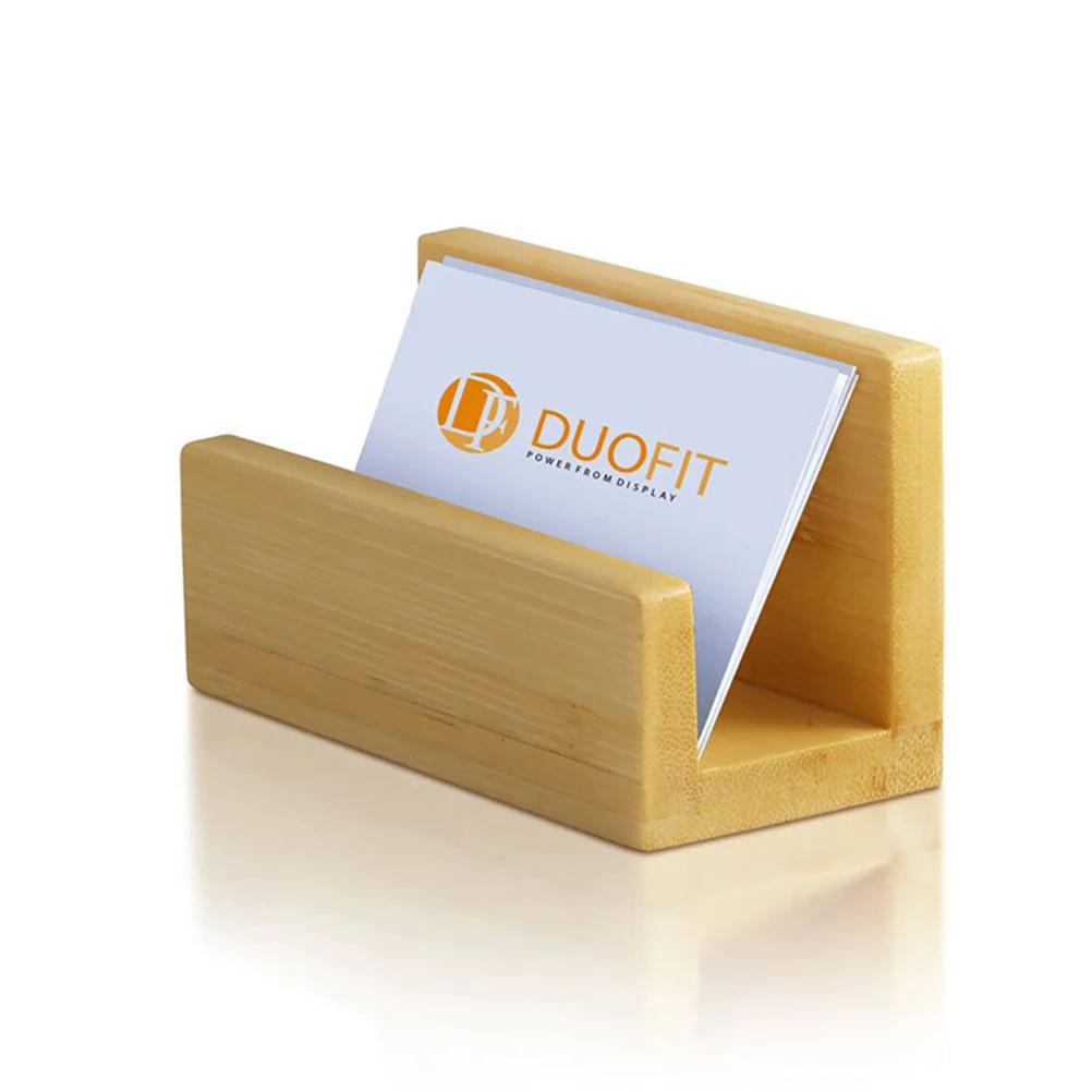 Multifunctional Name Case Business Card Storage Box Desk Organizer Holder for Office Hospital School Events Id Display Solution