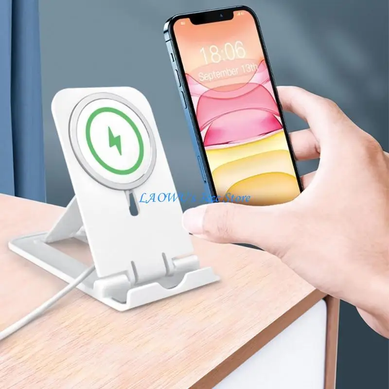 Y8AD Adjustable Stand for Charger Holder Desktop Mount Stand