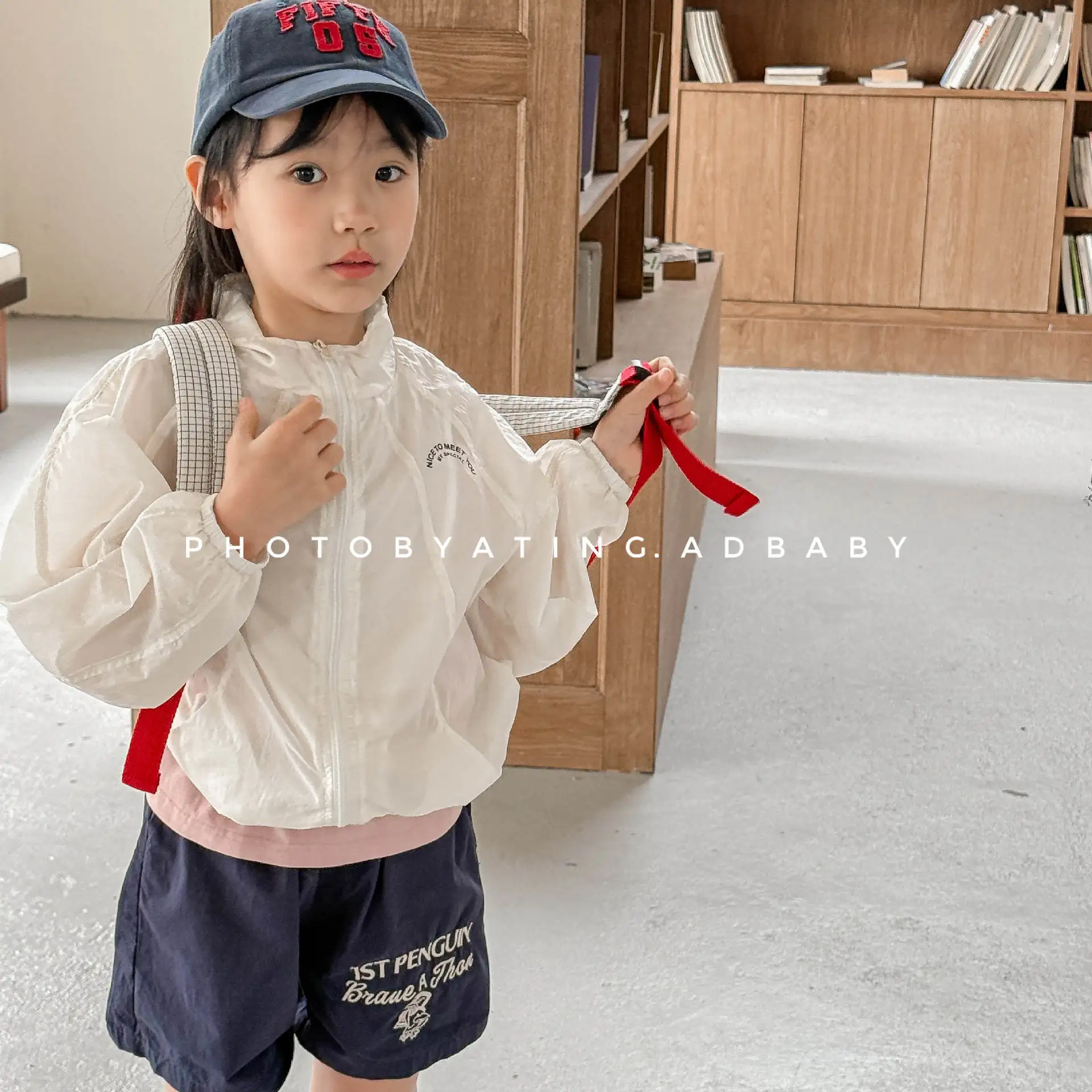 Girls Coat 2026 Summer New Childrens Wear Korean Style Boys and Girls Fashion Ultra-thin Breathable Sunscreen Casual Simple