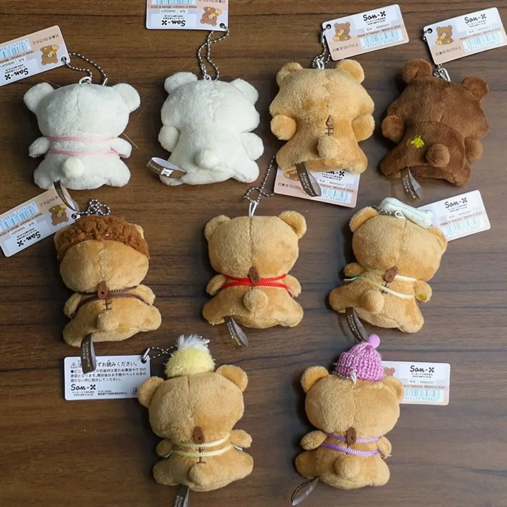 ตุ๊กตาพลัชริลัคคุมะ รุ่นลิมิเต็ดซีรีส์ฉลองครบรอบ 20 ปี ปี 2025 พวงกุญแจมินิน่ารัก ของขวัญการ์ตูน