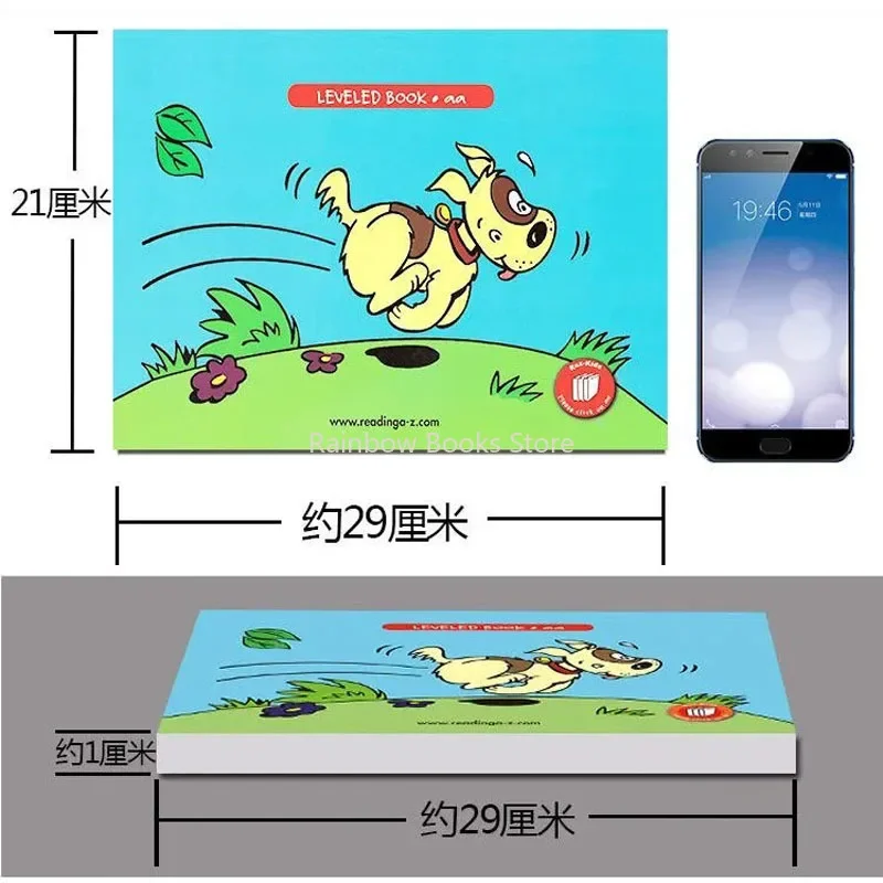 Grading Reading Picture Book Reading AA-C Level Bound Collection Book Point Reading Edition English Book