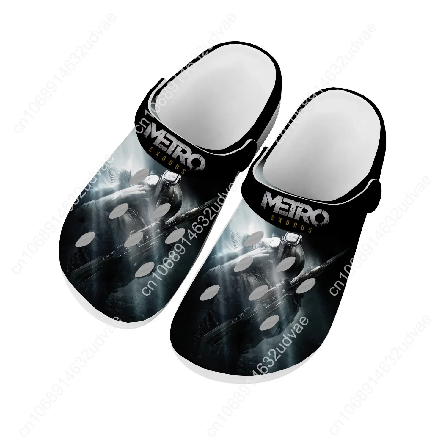 Metro Exodus Water Shoes Men Women Teenager High Quality Home Garden Clogs Custom Sandals Beach Breathable Hole Slippers