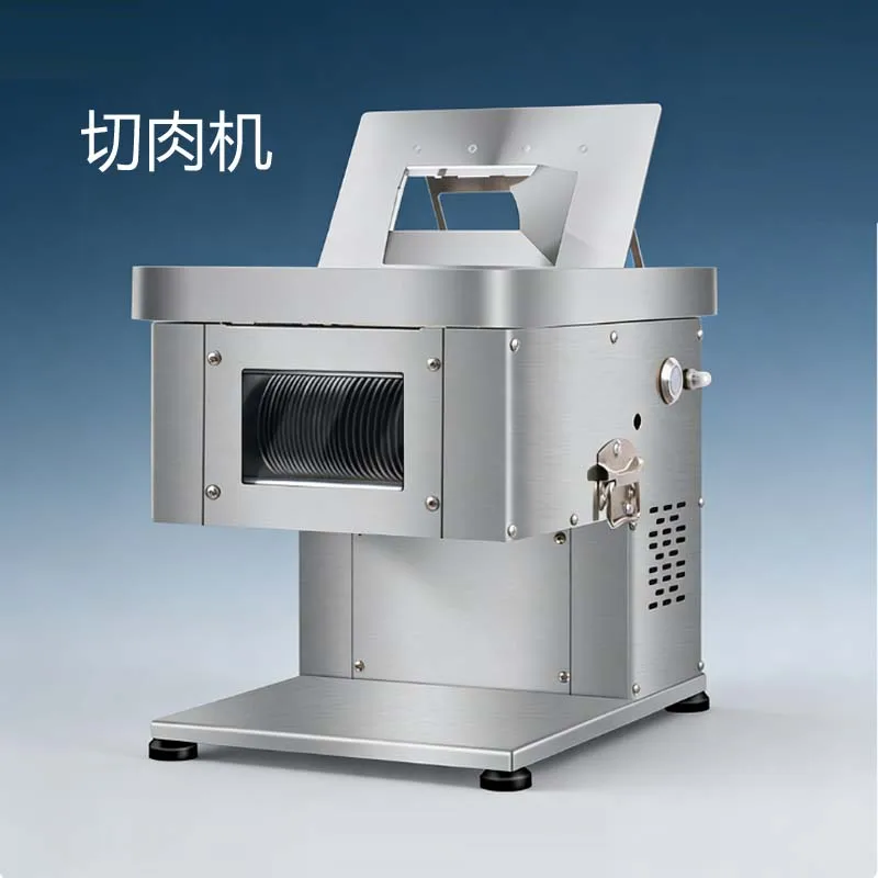 

Commercial Meat Slicer Stainless Steel Meat Cutter Machine Electric Meat Slicer for Vegetable Pork Lamb