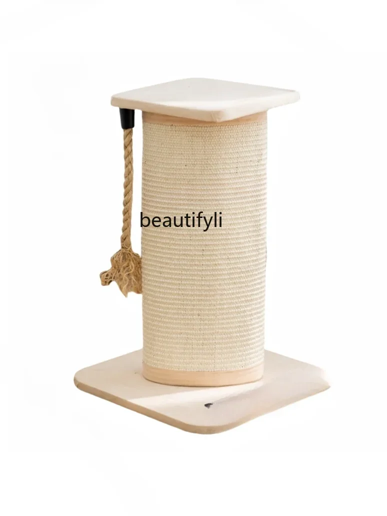 Scratching Pole Vertical Non-Chip Wear-Resistant Cat Climbing Frame Integrated Grinding Claw Toy Cat Scratch Board