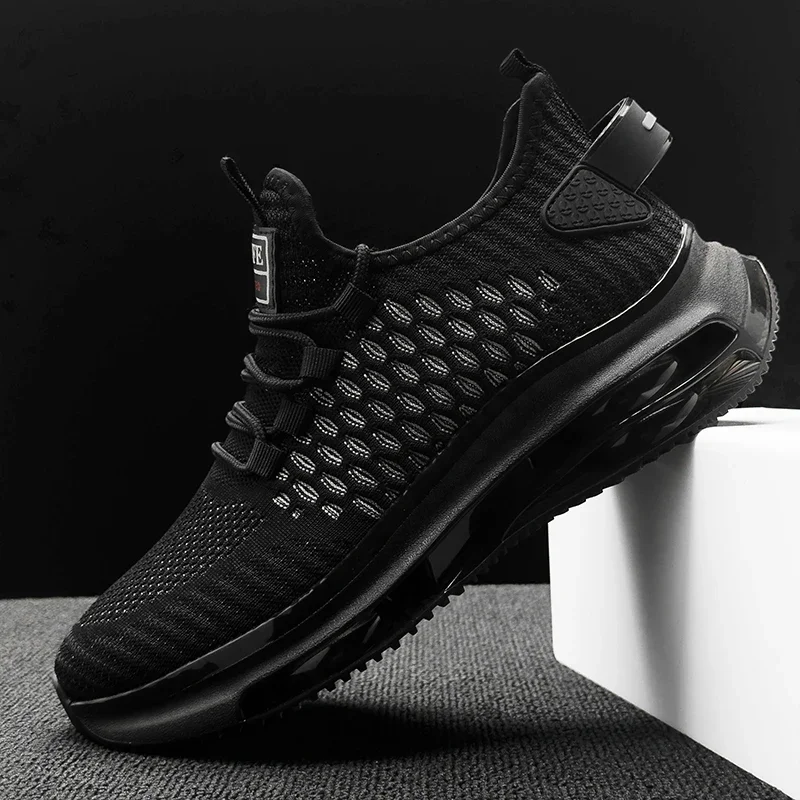 

YRZL Lightweight Breathable Mesh Walking Shoes for Men New Men Running Shoes Non Slip Comfortable Sneakers Outdoor Sport Shoes