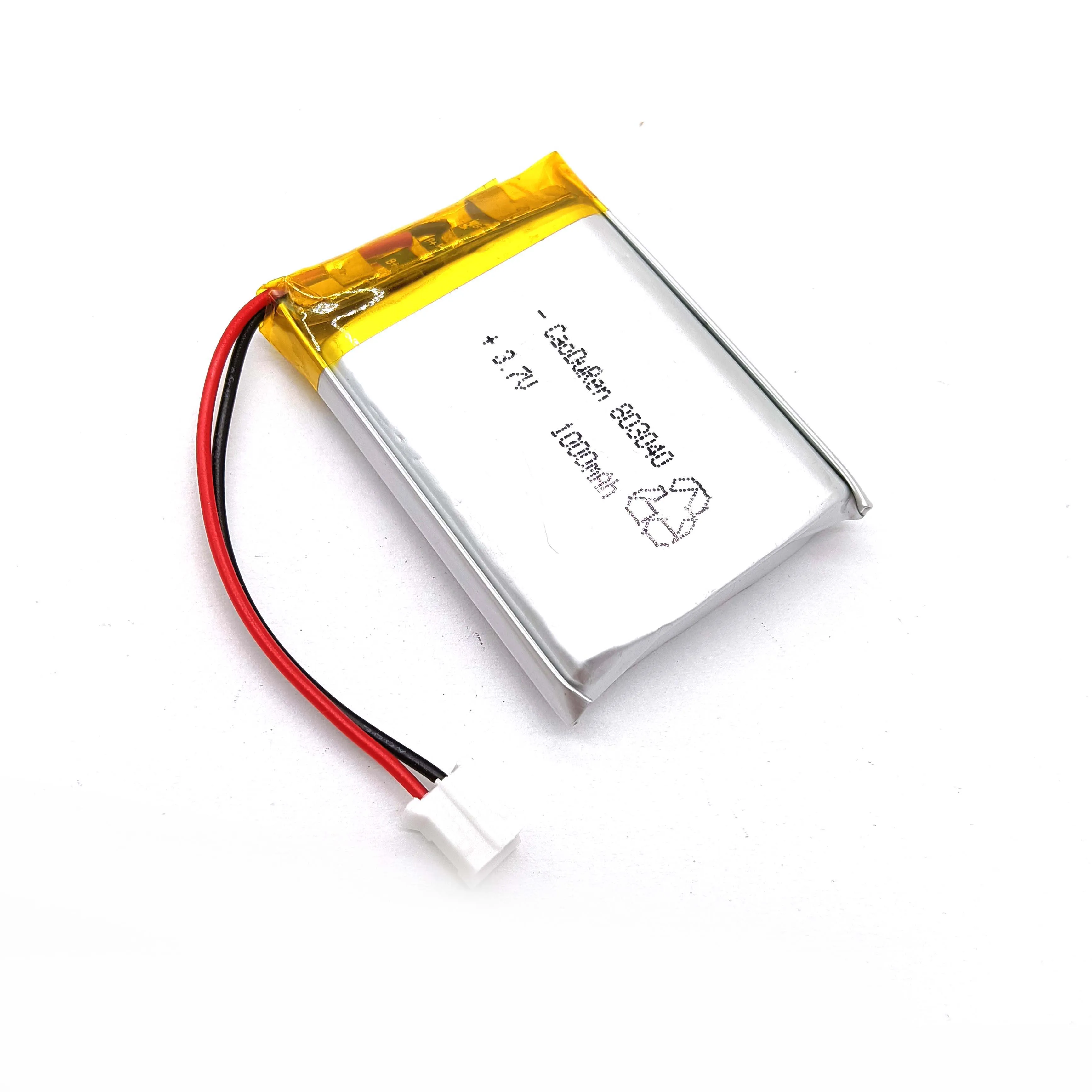 

2/5/10/20Pcs 3.7V 1000mAh 803040 Lithium Polymer Ion Battery 2.0mm JST Connector