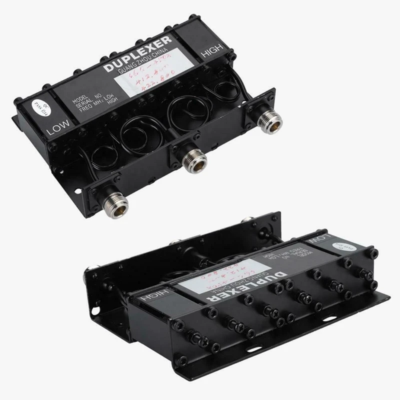 10W UHF 6 Cavity Duplexer SGQ-450X Type (TX, 412.800 RX, 422.800)