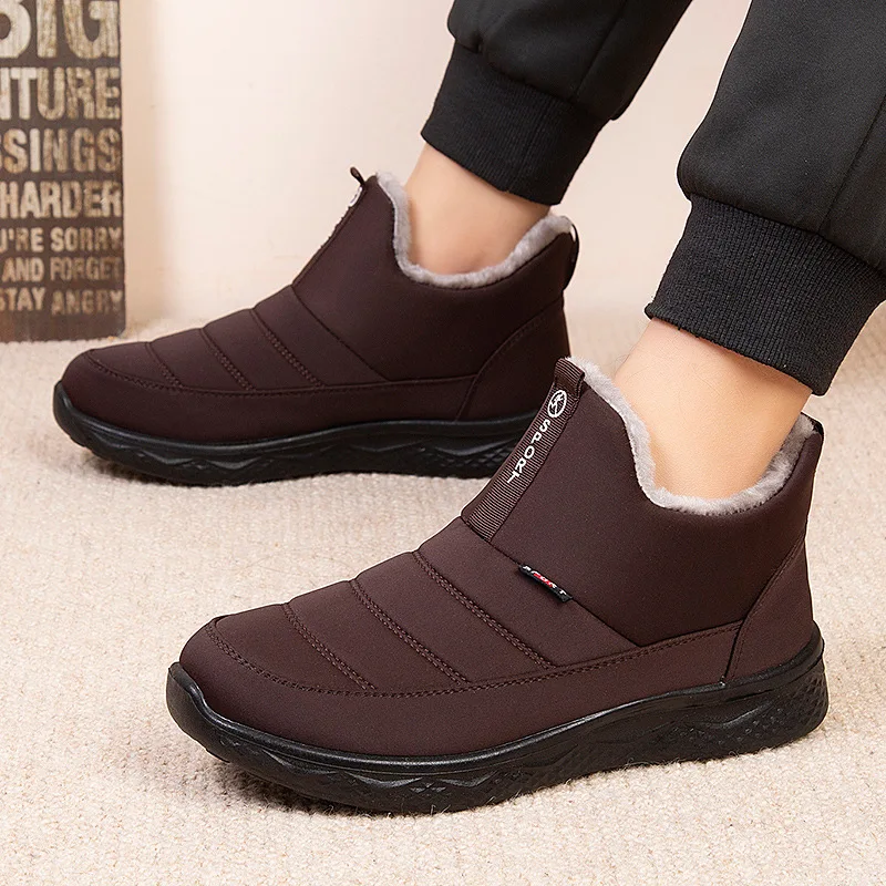 

Специальное предложение, мужские зимние теплые зимние ботинки, морозостойкая и теплая уличная мужская обувь, мужские ботинки для работы на открытом воздухе, бесплатная доставка