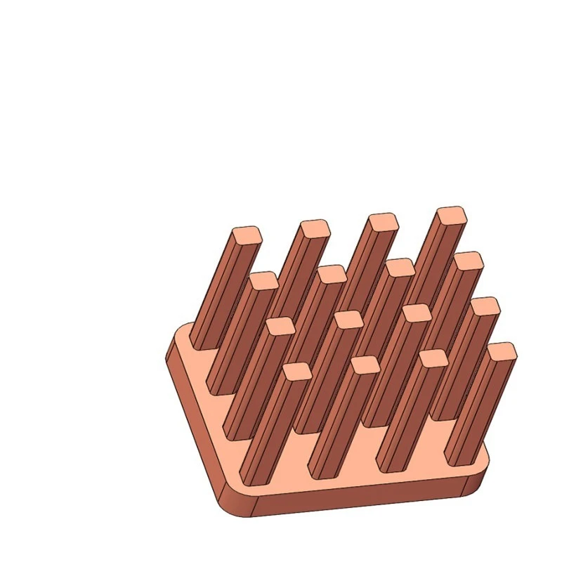 For Mini Pure Copper Heatsink Motherboard IC Chip MOS Small Electronic Heat Sink