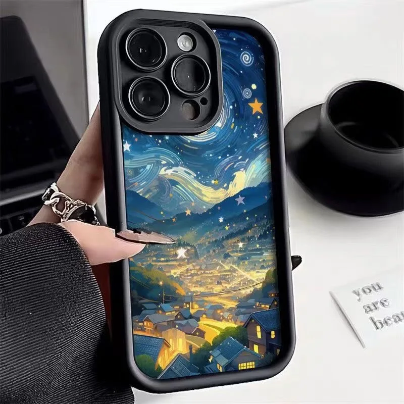 Peace and Prosperity Shockproof Shockproof Phone Case For iPhone 15 Pro Max 14 Plus 13 12 11 XR X XS 8 7 Cover